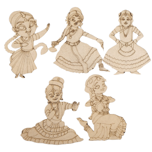 MDF Peacock Fridge Magnet