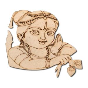 Pre Marked MDF Cutout Andal Face