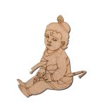 Pre Marked MDF Cutout Krishna