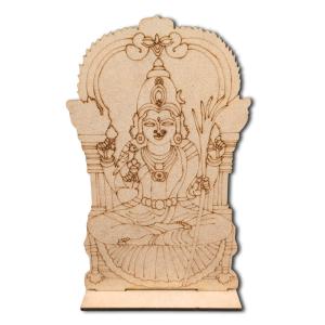 MDF Cutout Lalitha Devi with Stand