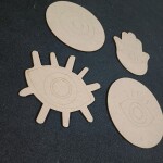 Evil Eye MDF Cutouts