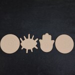 Evil Eye MDF Cutouts