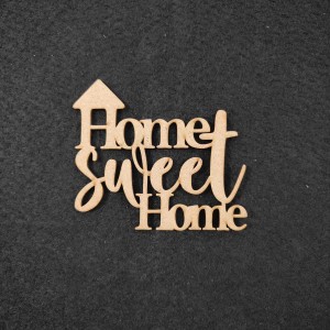 Home Sweet Home Text Design 1