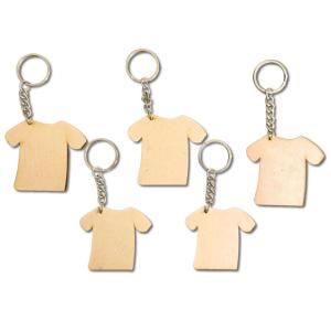 MDF Keychain Base T-shirt Set of 5