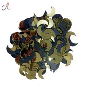 Golden Glass Mirror- Moon