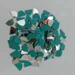 Glass Mirror- Half Oval- Small