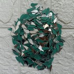 Glass Mirror- Paisley- 18mm