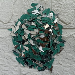 Glass Mirror- Paisley- 18mm