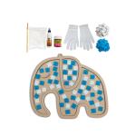 Elephant Mosaic Wall Art