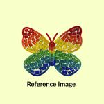 Butterfly Mosaic Wall Art