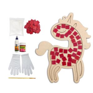Unicorn Mosaic Wall Art