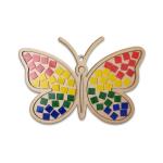 Butterfly Mosaic Wall Art