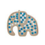 Elephant Mosaic Wall Art