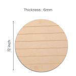 Round Nameplate Base-12Inch