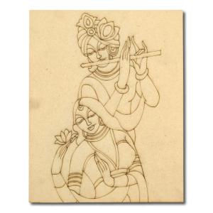 MDF Radha Krishna Premark Rectangle