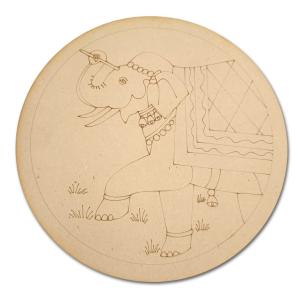 Pre Marked Half Elephant