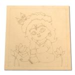 Pre Marked Krishna Design- 1