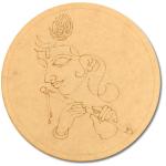 Pre-Marked Krishna Face Base