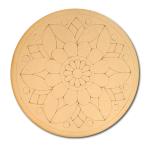 Pre Marked Mandala Base Design- 6